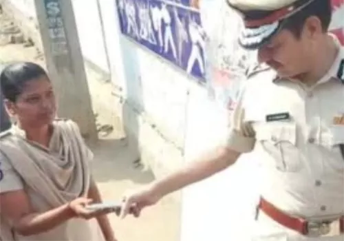 women conistable stops rachakonda cp