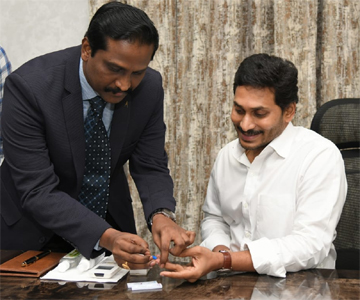 YS Jagan has tested negative for Corona Virus