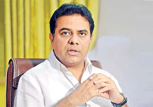 ktr sympathy on babu crocodile tears