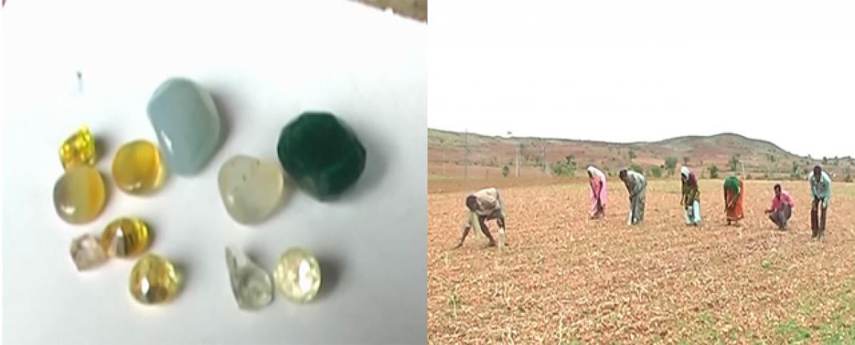 Diamonds hunt in kurnool district