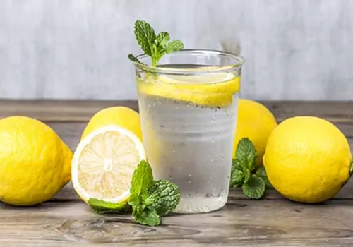 health benefits of drinking lemon water