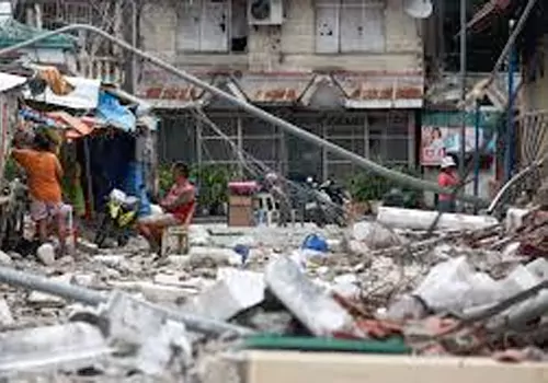 earth quake in philippines