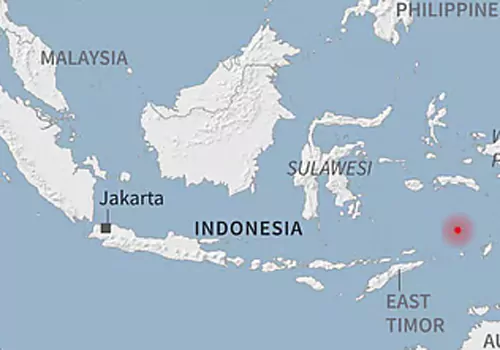 earth quake in indonesia