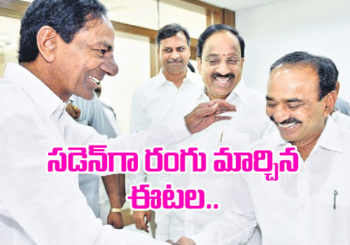 etela rajender changed his plant target kcr