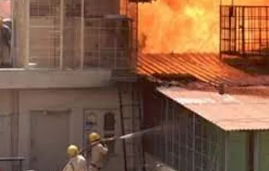 fire accident in hyderabad three dead