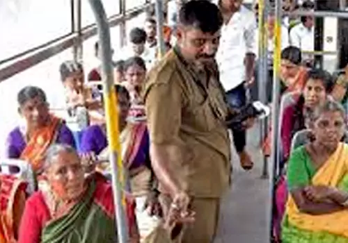 no mention free bus travel for women in ap budget