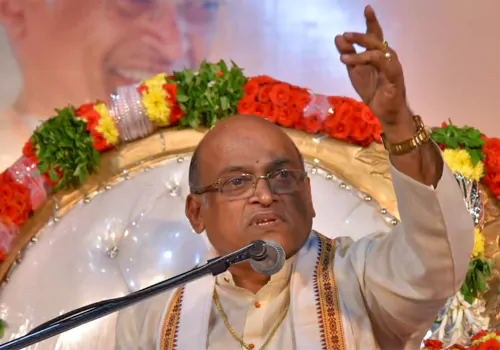 Garikapati is serious about the campaign going on in social media