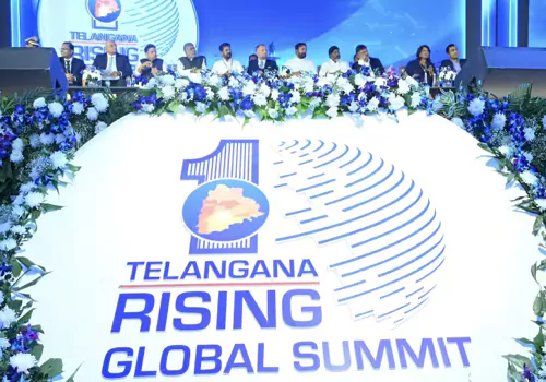 telangana raising global summit paradise for investments