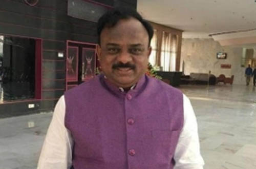 GVMC Officials Demolish TDP Ex MLA Peela Govind Illegal Construction