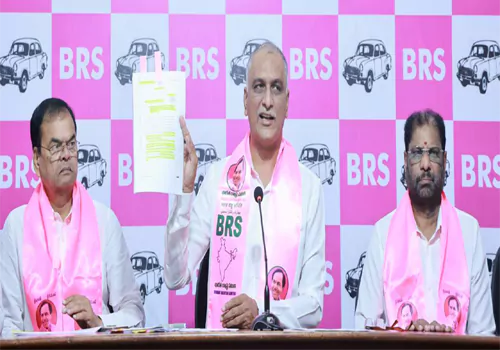 ప్రాజెక్టులపై సీఎం రేవంత్ రెడ్డి ఎందుకు మాట్లాడలేదు : హ‌రీశ్‌రావు