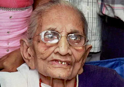 modi mother hiraben hospitalised