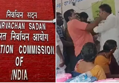 atricities poling day ec orders ycp mlas house arrest