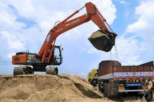 lorries seized for illegal transport of sand