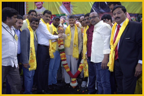  chandrababu meet and greet with sai datta team in usa