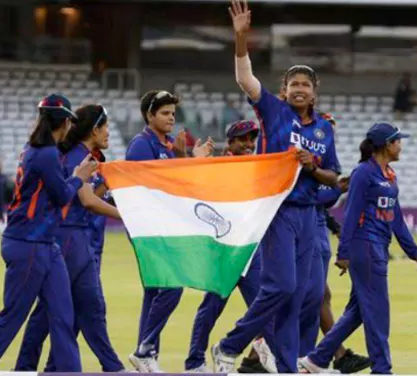 India win Lords ondayer as gift to Jhulan