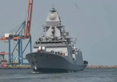 INS Nilgiri joins Indian Eastern Fleet