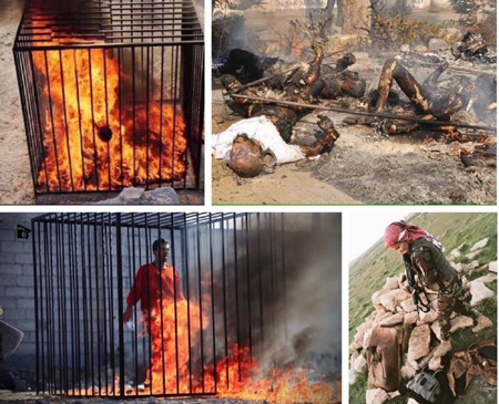 isis 19 women live burnt