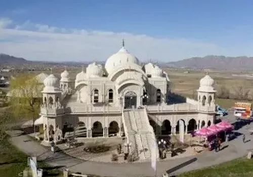 firing on iskan temple in america