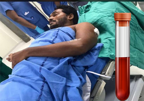 YS jagan blood sample report