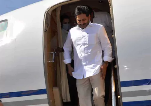 is jagan delhi tour to self protect