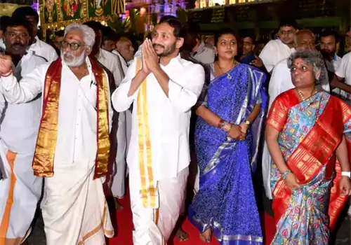 jagan violatig tradition in tirumala is that the reason