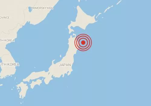 earth quake in japan