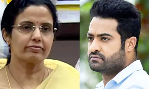 jr ntr reaction on chandra babu cry