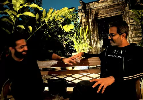 Jr NTR meets Prashanth Neel
