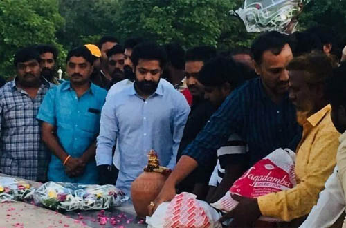 Jr NTR upset with arrangements at NTR ghat