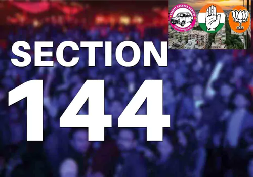 144 section implimented in jublee hills constituency