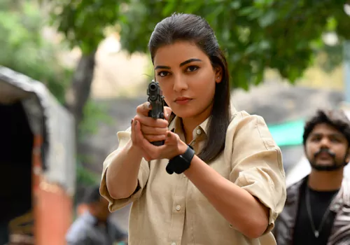 Kajal Aggarwal in action for Satyabhama, 35 days long schedule finished