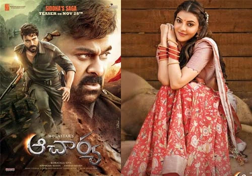Kajal's role is Chopped off from Acharya?