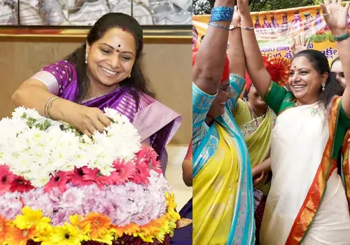 kavitha roll in telangana local bodies election