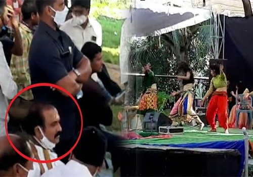 AP Minister kanna babu attends a function in Gorripudi