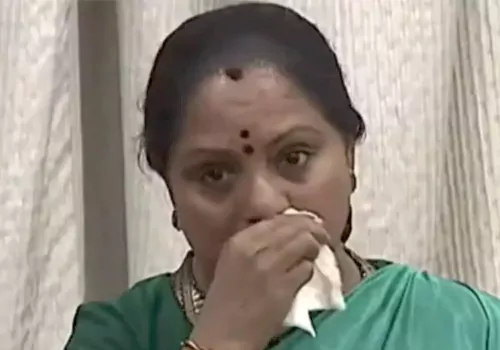 kalvakuntla kavitha dominates where ktr clueless