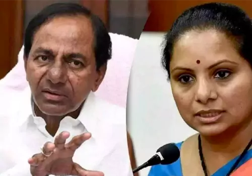 mlc kavitha brings big trouble