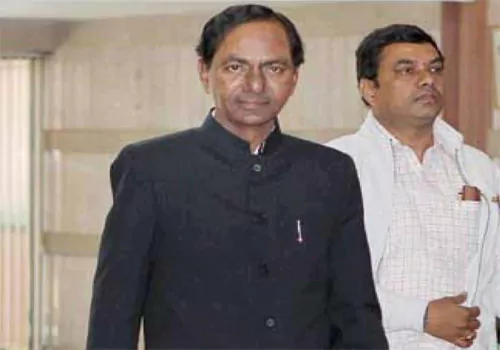 is cm kcr going to rajya sabha focus on national politics