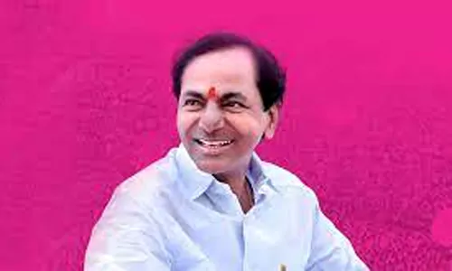 KCR as TRS president at 9th time
