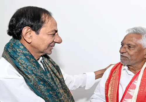 కేసీఆర్ తో జీవన్ రెడ్డి భేటీ