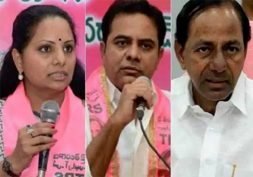 ktr pressure on kcr behind kavitha suspenssion