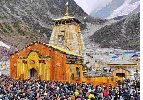 kedarnath temple opened after sixthmonth