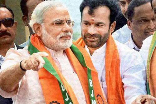 BJP MP Kishan Reddy may get Union Cabinet berth