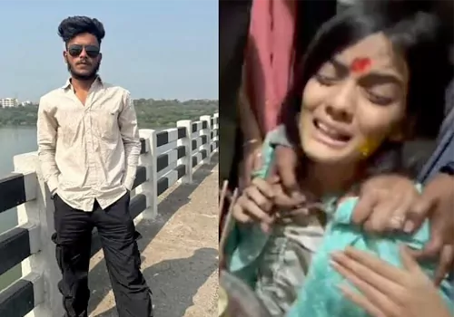 woman marriage lovers dead body