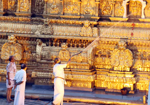 koil alwar thirumanjanam celebrated in tirumala