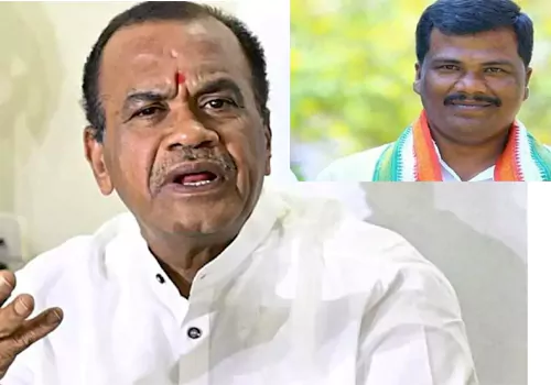 Minister Komatireddy vs Punna Kailash netha