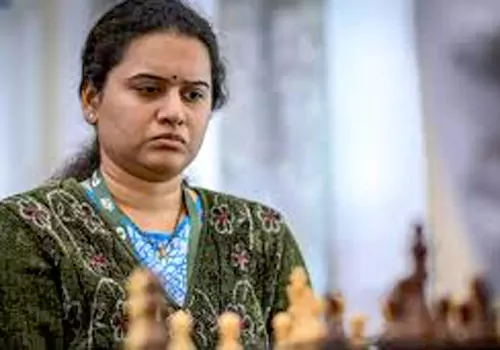 Telugu Grand Master Koneru Hampi is a rare record