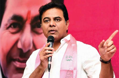 TRS Working President KTR Fires On BJP