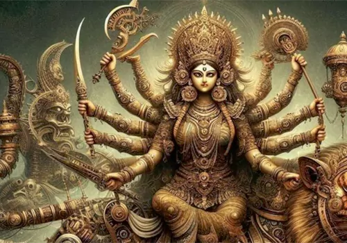 srisailam bramarambika devi as khusmanda durga