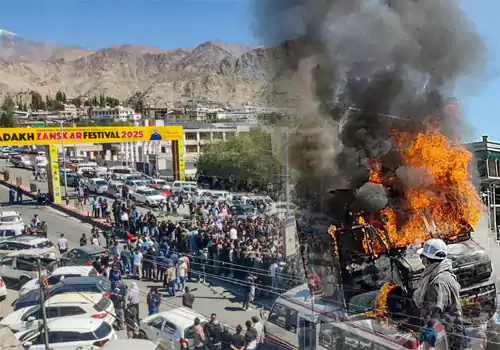 ladak from celebrations to agitations