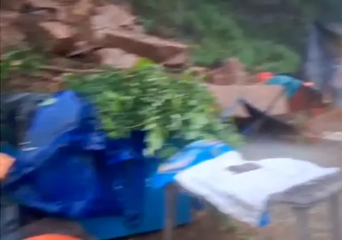 cyclone montha effect on srisailam